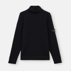 STONE ISLAND – FULL RIB RWS WOOL TURTLENECK